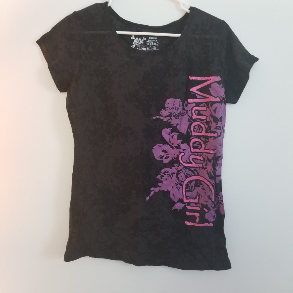 Muddy Girl sheer top